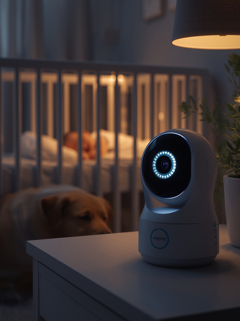 indoor camera in action