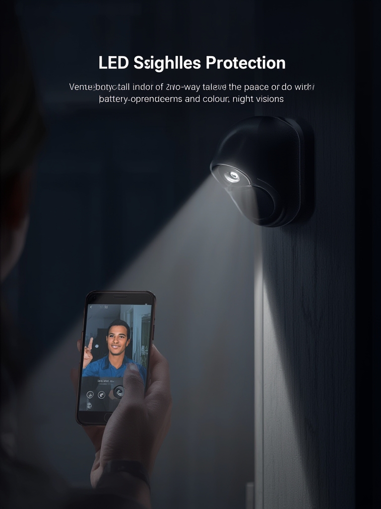 security camera in action