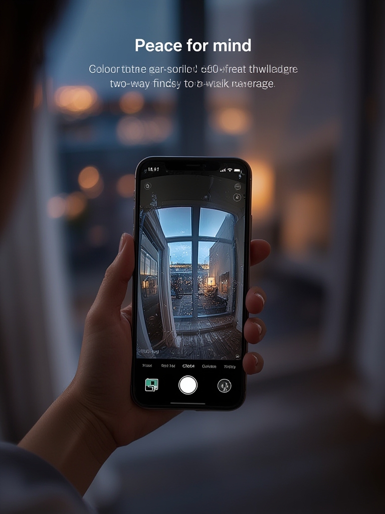 indoor camera in action