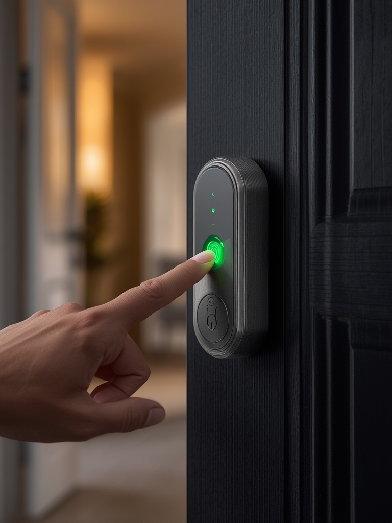 smart lock in action