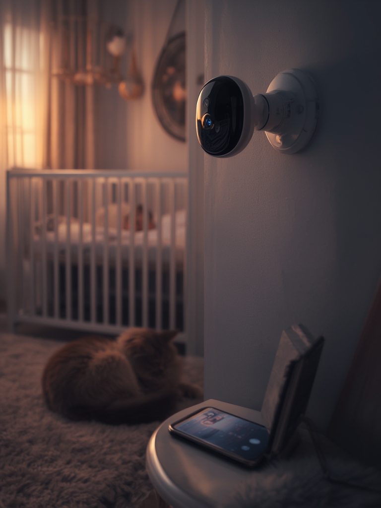 Indoor camera in action