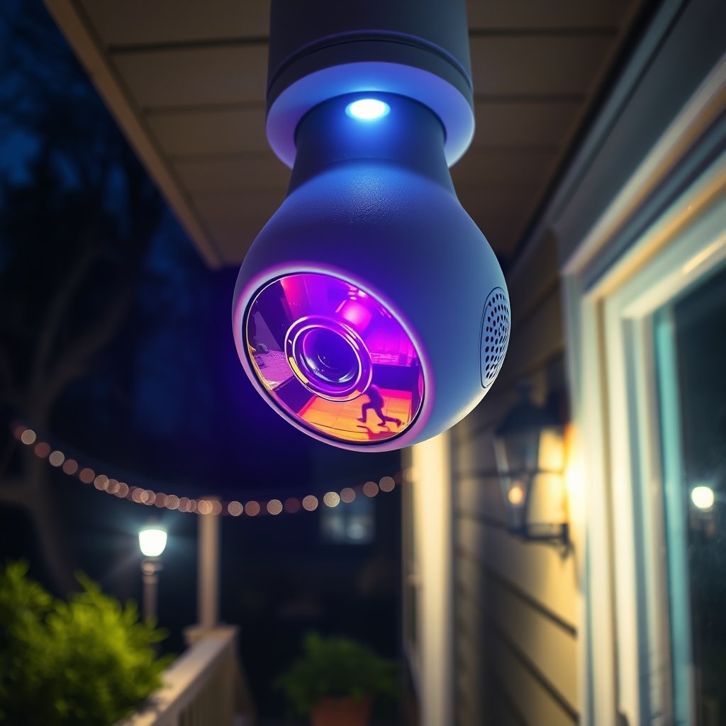 bulb camera in action