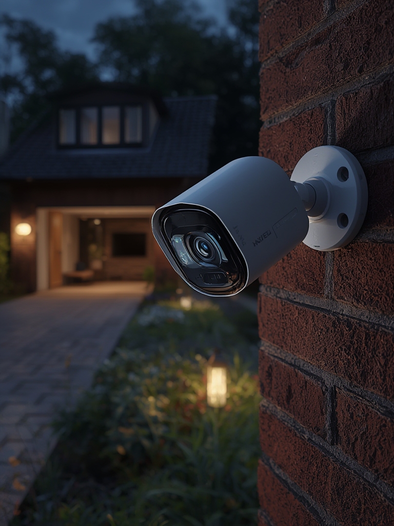 outdoor camera in action