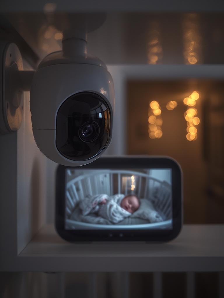 baby monitor in action