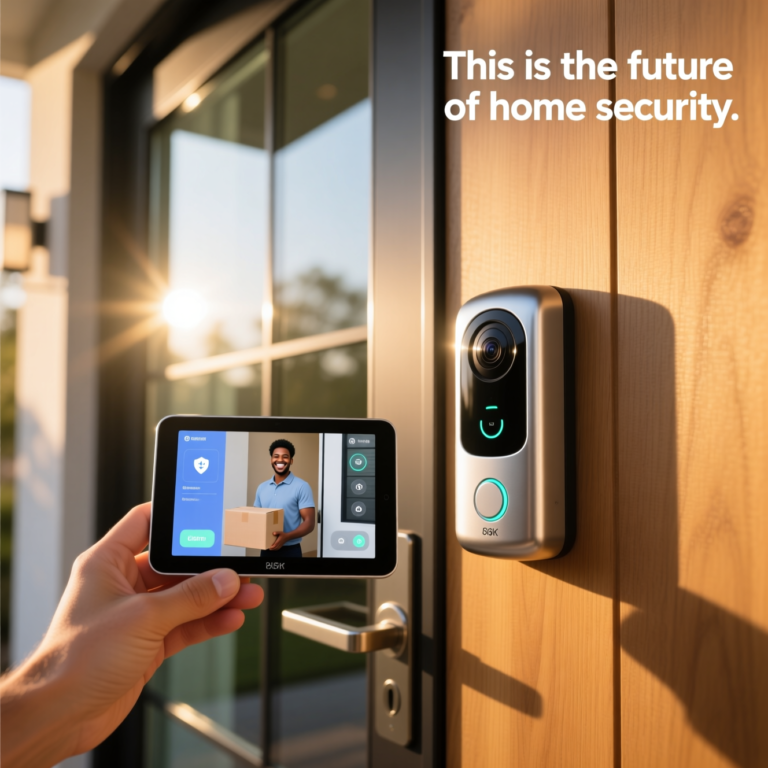 video doorbell with monitor