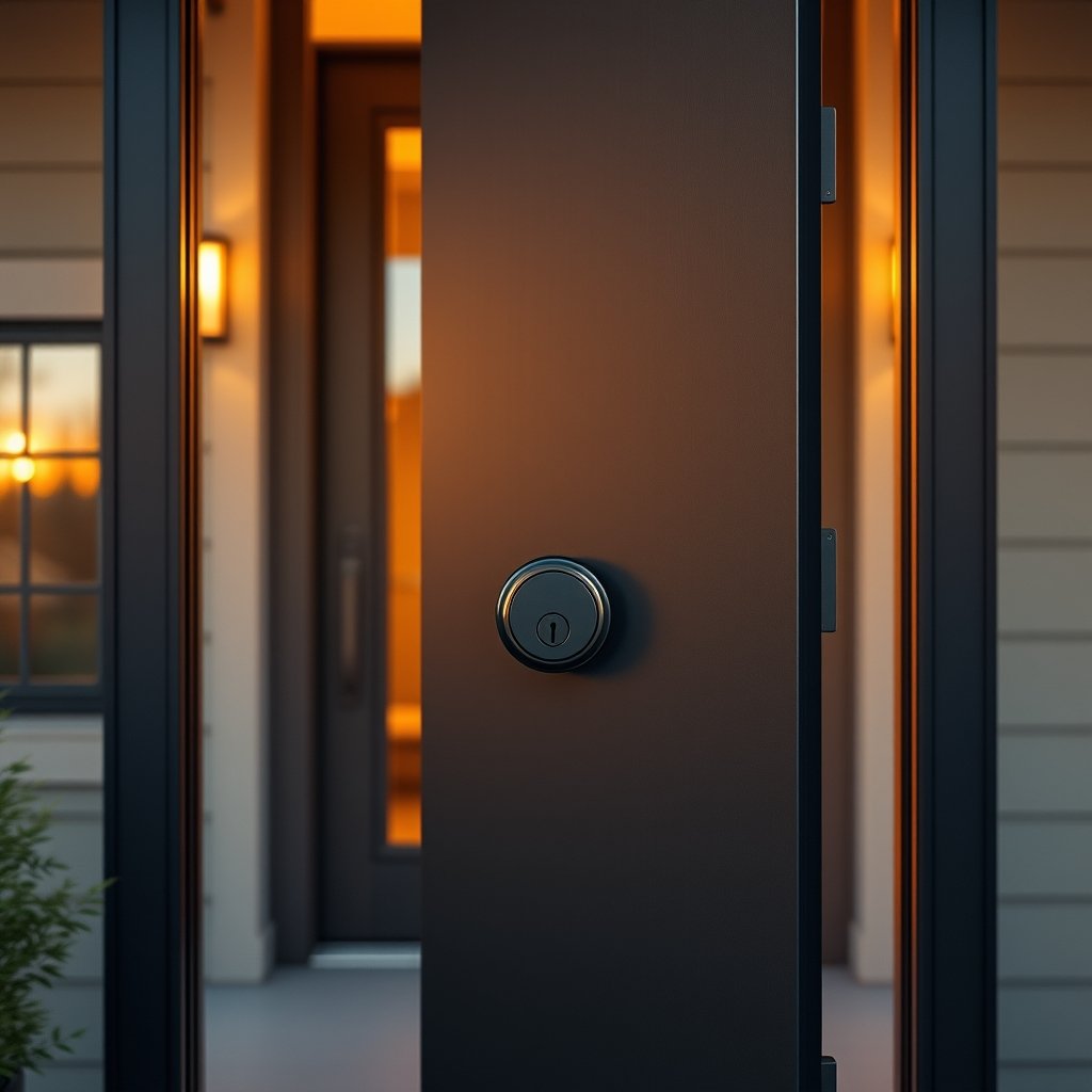 deadbolt lock product view
