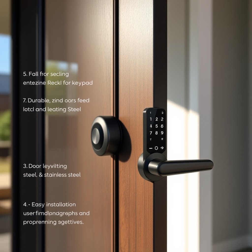 Keyless Lock: 7 Easy Steps for the Best Solution in 2026 1 keyless lock product view