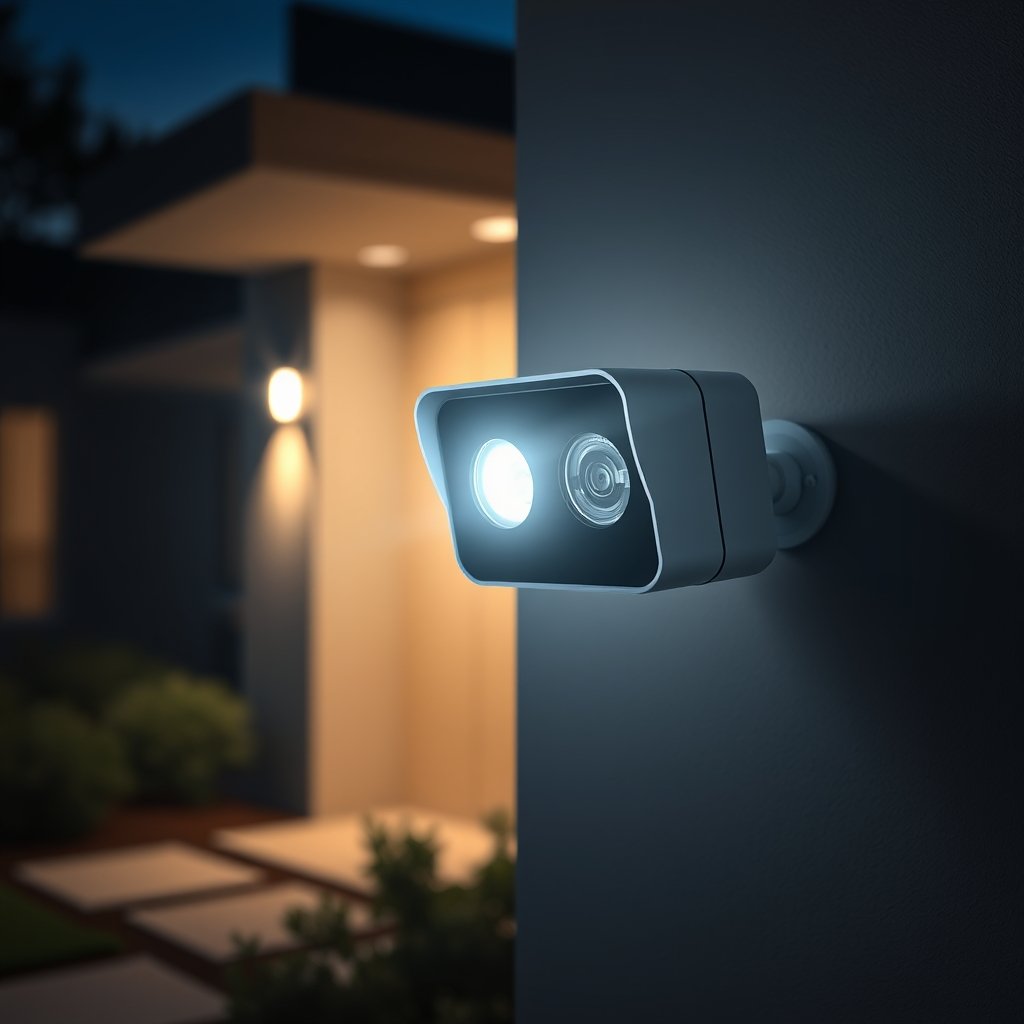 Floodlight Camera: Ultimate 5 Great Reasons to Buy in 2026 2 Floodlight Camera in action