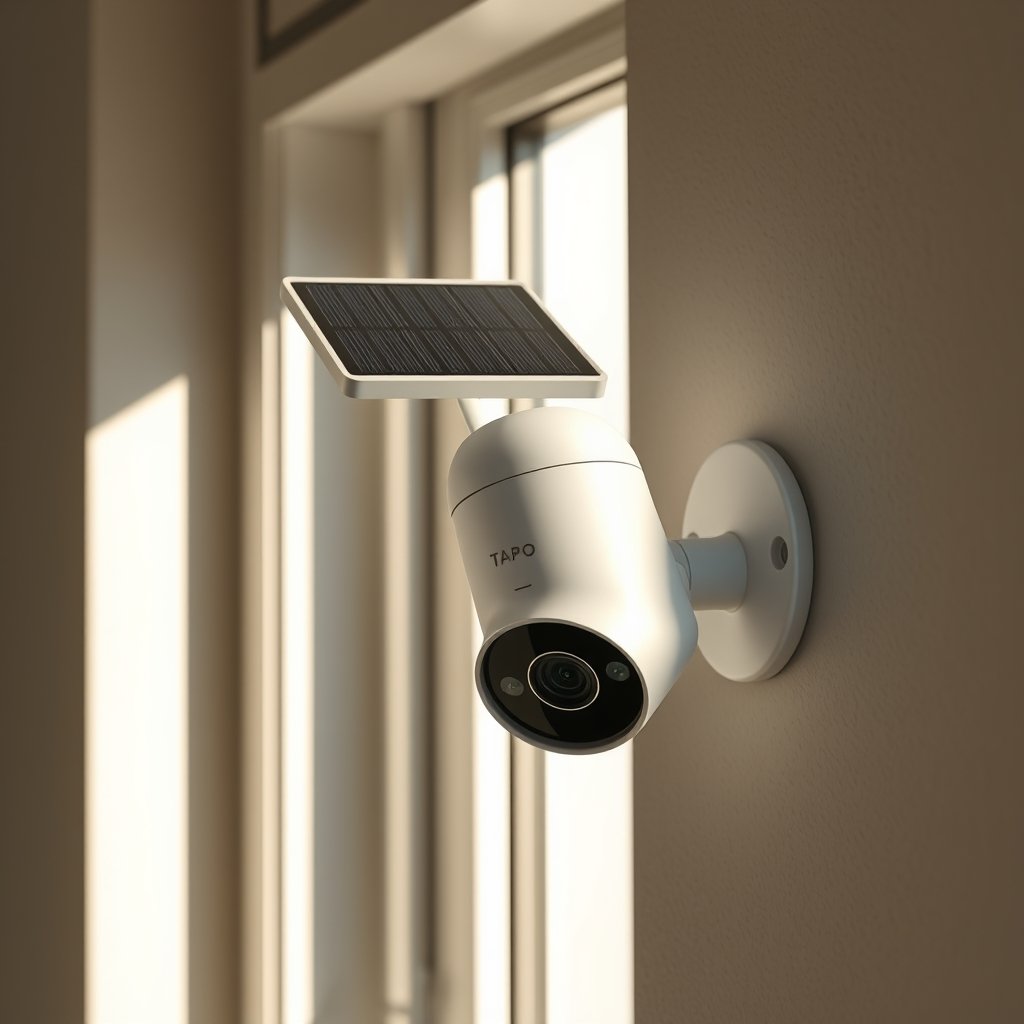 Tapo SolarCam: 2026 Complete Review for Best Buyers 2 Tapo SolarCam in action